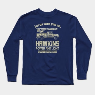 Hawkins Power and Light Long Sleeve T-Shirt